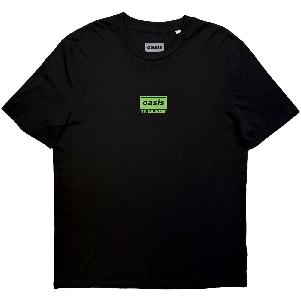 Oasis - Dublin 17 Aug Event Herren TShirt - Schwarz